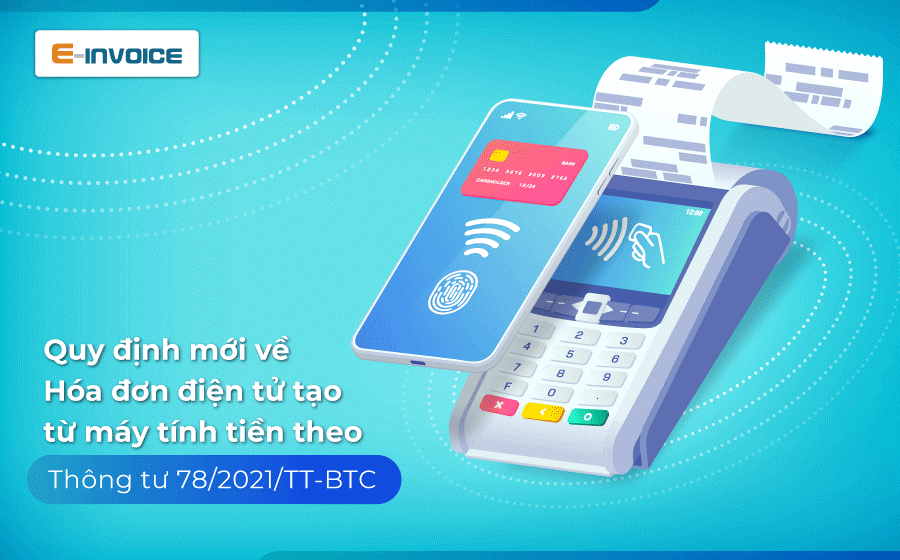Quy định về hóa đơn điện tử được tạo từ máy tính tiền