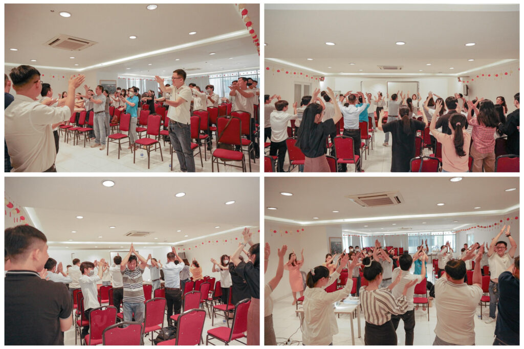 Các thành viên Phương Nam khởi động đầy nhiệt huyết