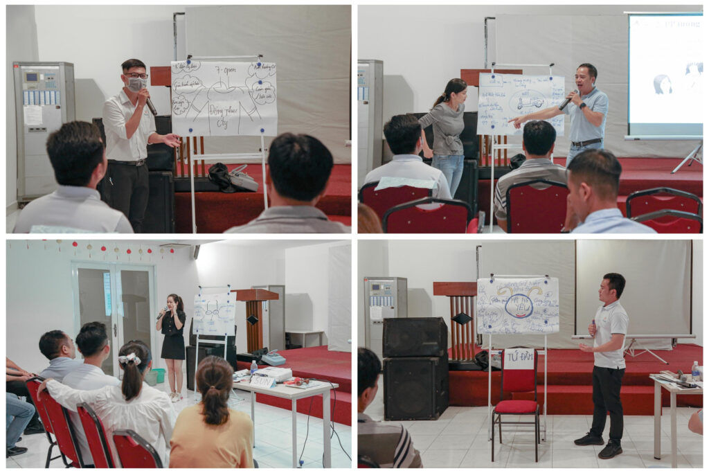 Học nhóm vui nhộn của các thành viên Phương Nam