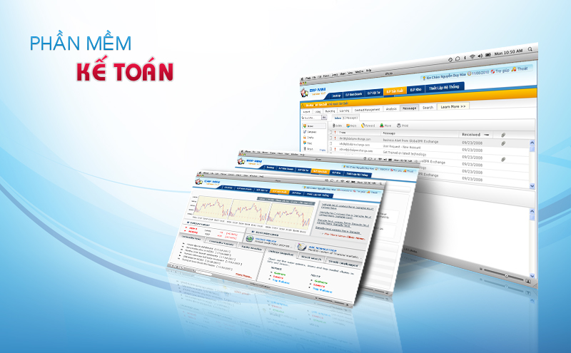 Phần mềm kế toán đang dần thay thế các công cụ lỗi thời
