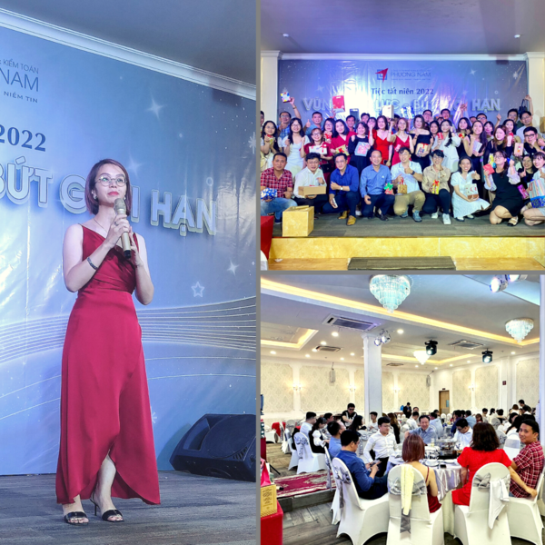 Chủ tịch Lê Ngọc Liên Hoa phát biểu trong tiệc tất niên Phương Nam